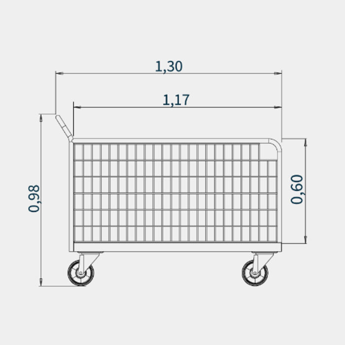 Cestão 500kg